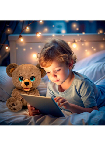 Інтерактивна іграшка Plai – Ведмедик По – творець твоїх історій на основі ШІ Baby Paws (333986189)