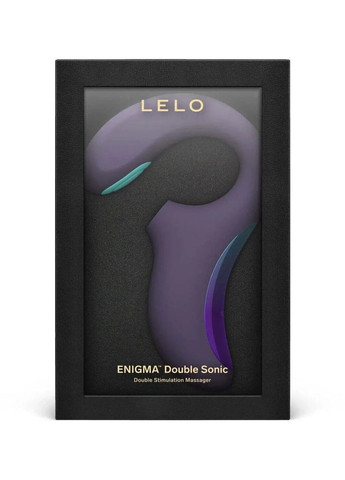 Кліторально-вагінальний звуковий стимулятор LELO Enigma Double Sonic Cyber Purple No Brand (344586440)