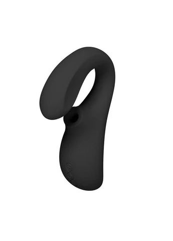 Клиторально-вагинальный звуковой стимулятор Enigma WAVE Black, 3 типа стимуляции Lelo (383112747)