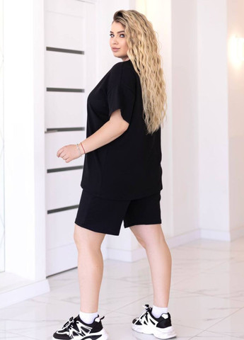 Костюм-двійка: шорти та футболка вільного крою Україна (331344803)