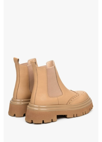 Осенние челси, цвет рыжий Estro