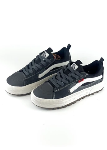 Сірі кросівки чоловічі old skool mte-1 gray/white gore-tex всесезон No Brand