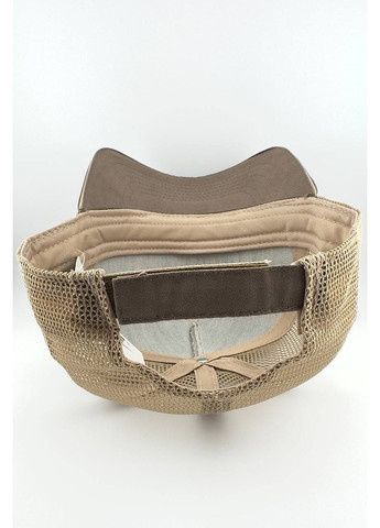 Бейсболка тракер бежевого цвета с сеткой M/57-58 Nike (350886982)