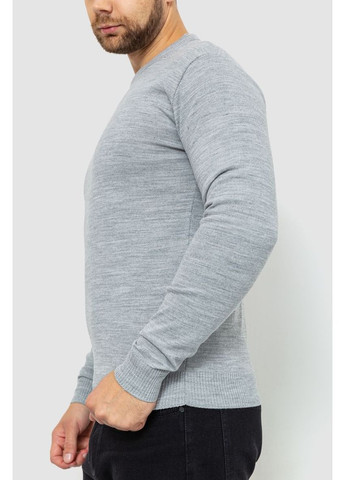 Світло-сірий демісезонний светр чоловічий однотонний,, 161r1770-1 Ager