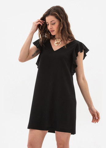 Чорна ділова сукня Lesia однотонна