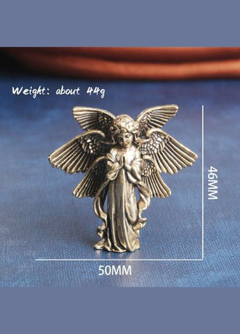 Ретро настольное украшение медная шестикрылая мини статуэтка Ангел любви No Brand (292260710)