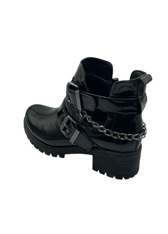 Черевики жіночі, демісезонні, верх натуральний лак, всередині байка Sherlock Soon (369761846)