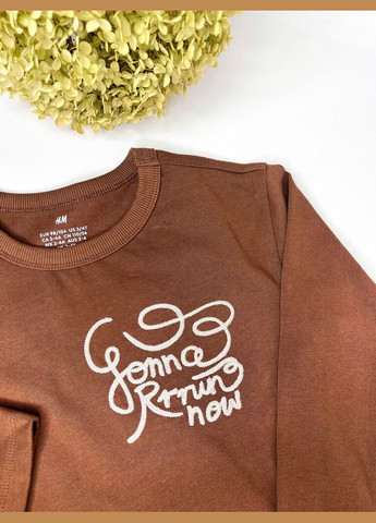 Кофта 104 см коричневый артикул Л1079 H&M (328309511)