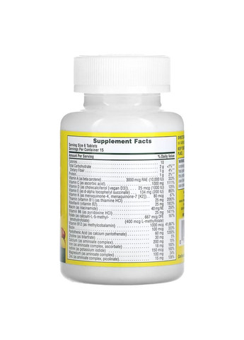 Мультивитамины, Source of Life,, 90 мини таблеток Natures Plus (326055220)