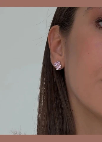 Серьги "Rose Flower" Le'Perle (329751645)