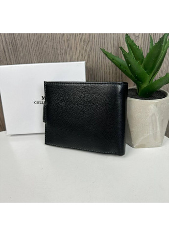 Мужской кожаный кошелек портмоне натуральная кожа для документов и денегный кошелек MD (363021928)