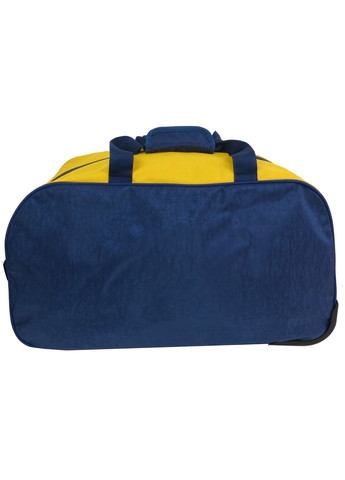 Дорожня сумка на колесах 57L 10428-7 синя з жовтим Wallaby (297643509)