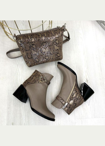 Зимние ботинки женские зимние комбинированные. 39 размер Vasha para