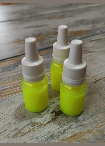 Барвник для епоксидної смоли Лимонний флуоресцентний 10 мл 68 мм x 23 мм Finding (316251695)