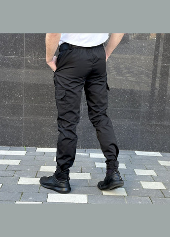 Черные демисезонные брюки Rextim