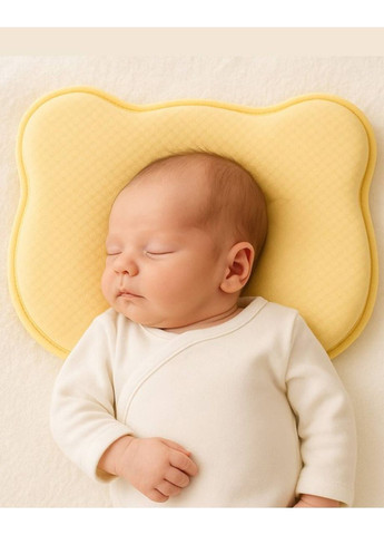 Набір подушка ортопедична 27х22х3 см + наволочка IDEIA BabyComfort (366971690)