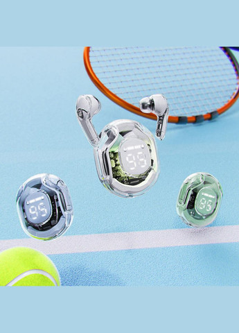 Наушники T8 Crystal color (2) bluetooth earbuds White Moon Acefast (304253569)