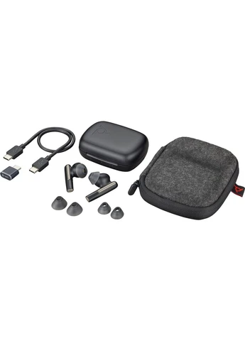 Навушники TWS Voyager Free 60 Earbuds + BT700C + BCHC Чорний Poly (390180805)