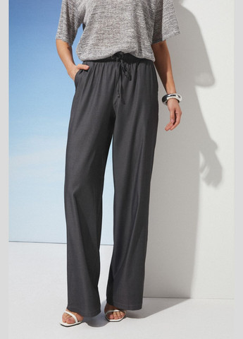 Темно-серые брюки из летнего коттона. Seventeen (331320833)