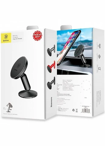 Автомобильный держатель холдер Magnetic Bullet An On-board Bracket SUYZD-01 Black Baseus (271823856)