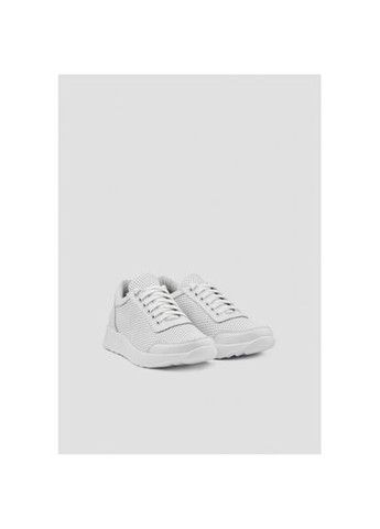 Белые легкие белые кроссовки кожа/перфорация р.40 (om082) Vm-Villomi