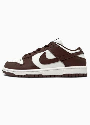 Кросівки жіночі і чоловічі Nike SB Dunk Wmns Brown Sail | Найк СБ Данк коричневі No Brand коричневі демісезони (341485842)