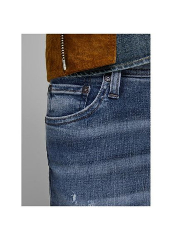 Синие демисезонные слим джинсы Slim GLENN 788 Jack & Jones