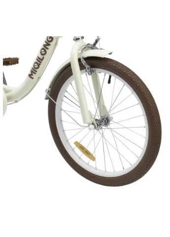 Дитячий велосипед LS 20" бежевий (RBB-LS20-BEIGE) Miqilong LS 20" бежевий (379187909)