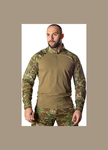 Комбинированная лонгслив raid twill/orona multicam/tan Camotec