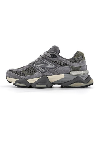 КРОССОВКИ ЖЕНСКИЕ NEW BALANCE 9060 GREY V4 НЬЮ БЕЛАНС 9060 No Brand серые демисезоны (368858357)
