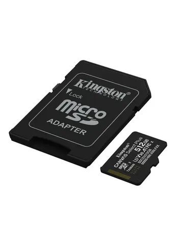 Карта пам'яті microSDXC (UHS-1 U3) Gen3 512Gb class 10 А1 V30 (R-150MB/s) (adapter SD) 001-SDCS3/512GB Kingston Canvas Select Plus (409536131)
