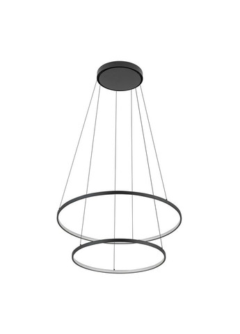Люстра 10864 Circolo LED 2x35W 4000K 1300Lm IP20 Черная (10864) Nowodvorski (318524341)