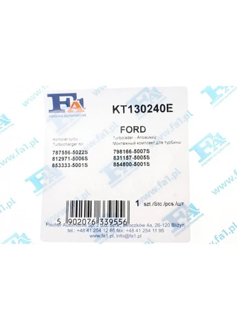 Комплект прокладок турбины FA1 KT130240E No Brand (339656598)