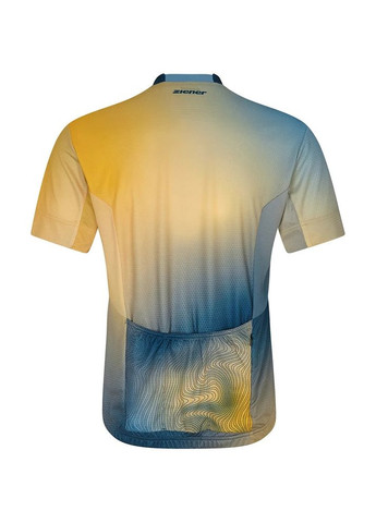 Комбінована футболка чоловіча nelete синій-жовтий Ziener