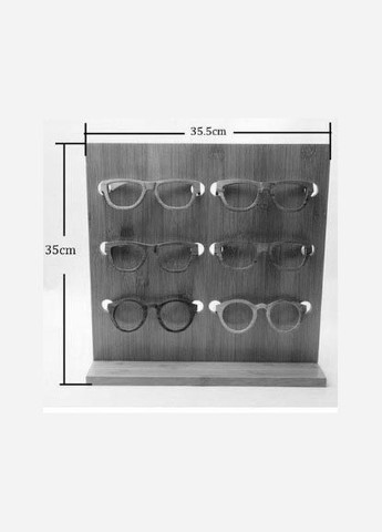 Органайзер для окулярів з дерева Натане каррі (ОЧК-004303) No Brand (328078975)