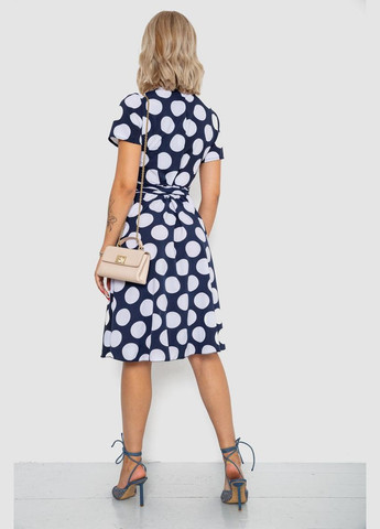 Темно-синее сарафан в горох Ager