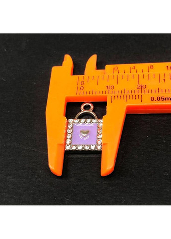 Подвеска "Замочек сиреневый" 11х17 мм, цвет. Plus-plus (352749982)