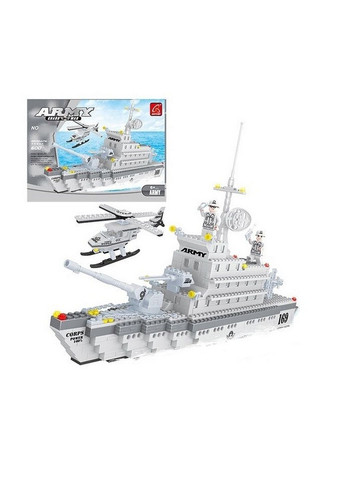 Конструктор "Морской флот", 600 деталей 47х6х35 см Ausini (289461832)