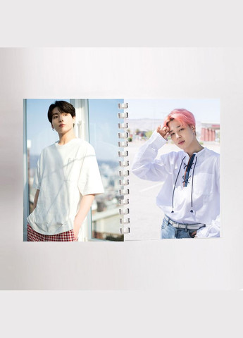 Блокнот Скетчбук k-pop Чімін Чонгук Army BTS (sk0051) No Brand (327003486)