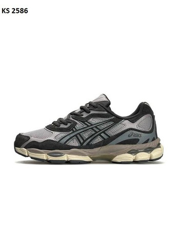 КРОСІВКИ ЖІНОЧІ ASICS GEL-NYC GRAY АСІКС ГЕЛЬ НЮК No Brand сірі демісезони (367177249)
