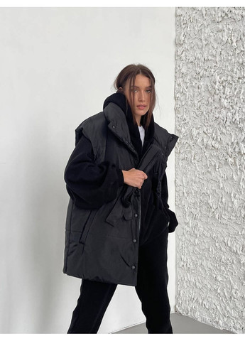 Жіночий жилет SPRING чорного кольору milirud (366291697)