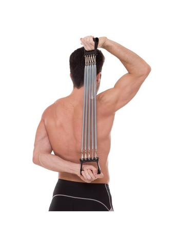 Эспандер пружинный плечевой 5 пружин Power Sport FI3827 53см No Brand (305064627)