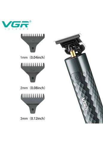 Триммер для стрижки аккумуляторный VGR v-077 (280931036)