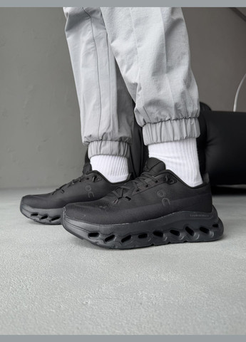 Чорні Осінні кросівки чоловічі loewe x cloudtilt total black | лоеве чорні No Brand