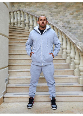 Мужской утепленный костюм из тринитки на флисе — ЗАМЕРЫ В ОПИСАНИИ GD/GL Модний простір (368778869)
