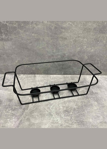 Мармит керамический прямоугольный 40 см 2,5 л с черной подставкой MR-11659-73 Maestro (317203621)