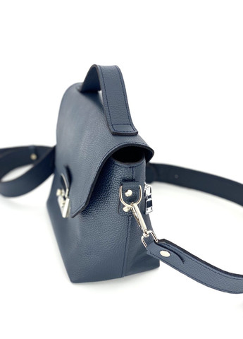 Женская кожаная сумка Лора Синий Флотарь Dekey (332055215)
