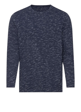 Лонгслів чоловічий Livergy однотонний темно-синій