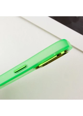 Чохол TPU+PC Lily з MagSafe для Apple iPhone 14 Pro Max (6.7") Салатовий Epik (373257037)