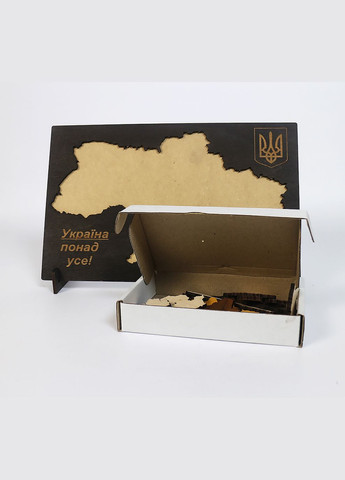 Пазл Карта України кольоровий 21*30 см (18) Гранд Презент (282738120)